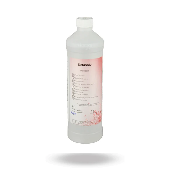Intecsum Bufa Detaprofi Detasolv, desmanchante para agua y seco, resinas 1 l