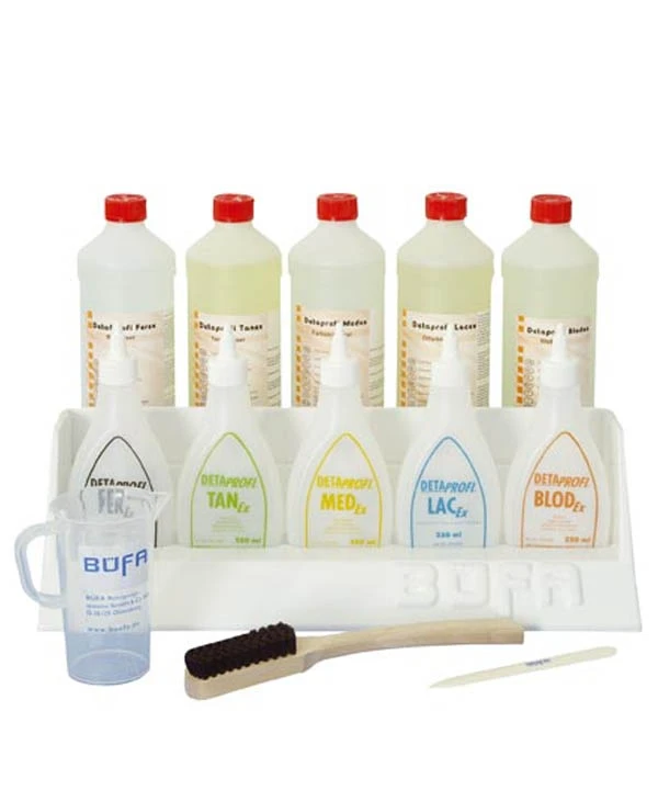 Intecsum Bufa Detaprofi juego de 6u., desmanchante para agua y seco 250 ml.