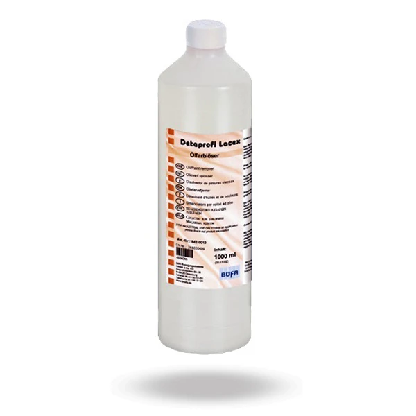Intecsum Bufa Detaprofi Lacex, desmanchante para agua y seco, aceite, tinta y grasa 1 l