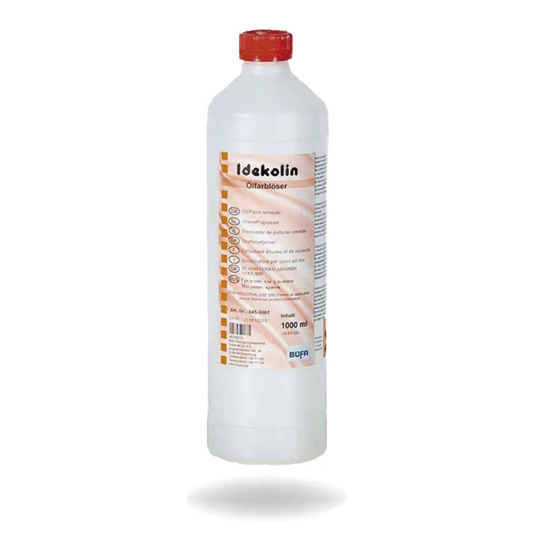 Intecsum Bufa Idekolin, desmanchante para agua y seco, grasa, adhesivo, maquillaje, betún y tinta 1 l