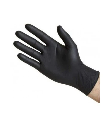 intecsum guantes-nitrilo-negro-s-p-t-m-100-u